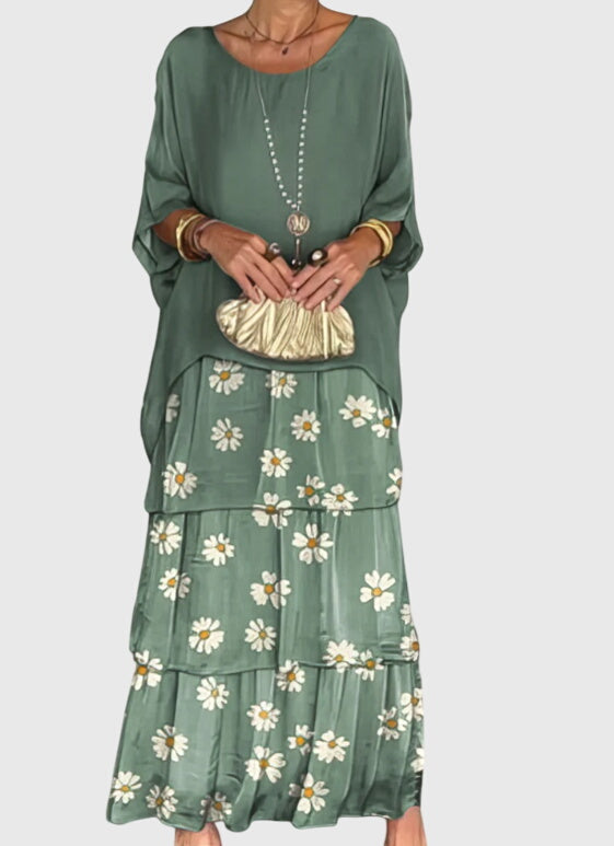DIANE – FLOWING ELEGANT MAXI DRESS