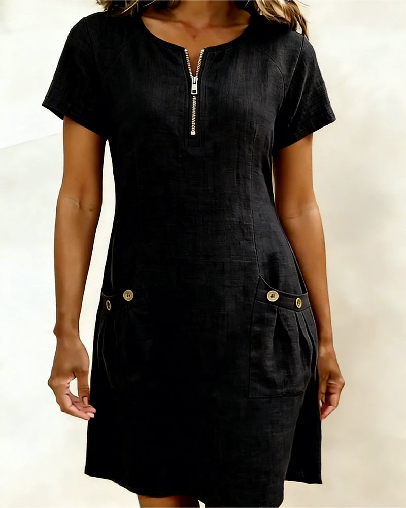 Lina Dress — Everyday Natural Elegance