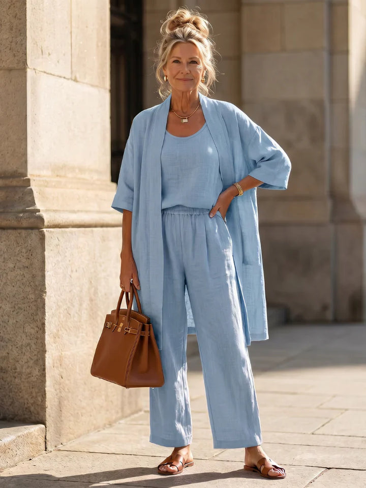 Beatrice | Lightweight Linen Set