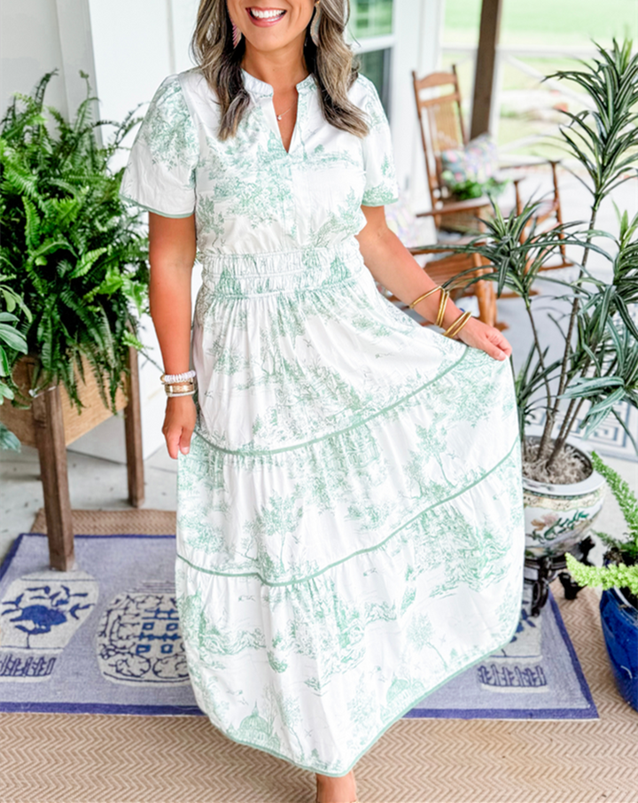 AUDREY – TIERED MAXI DRESS