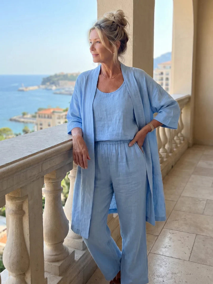 Beatrice | Lightweight Linen Set