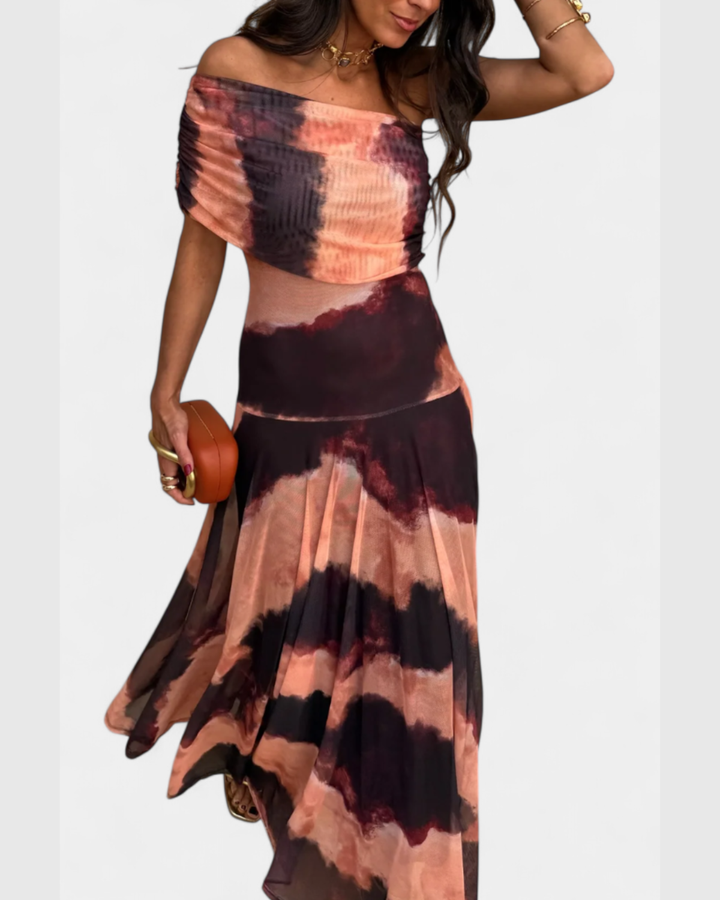 Bonnie | One-Shoulder Maxi Dress