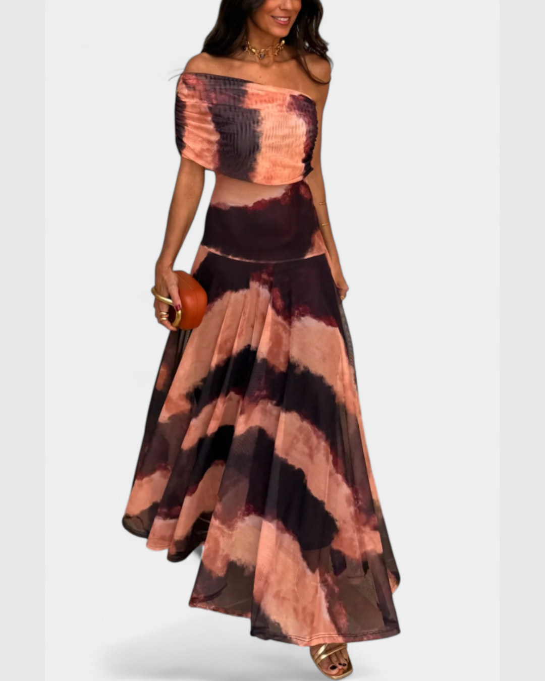 Bonnie | One-Shoulder Maxi Dress