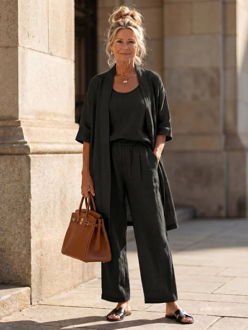 Beatrice | Lightweight Linen Set