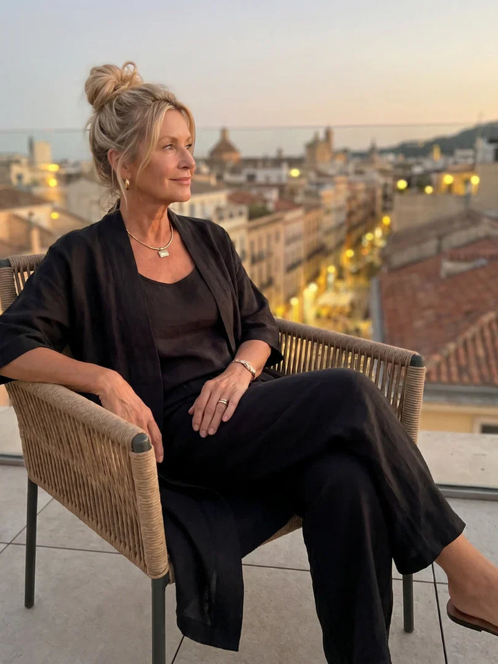 Beatrice | Lightweight Linen Set
