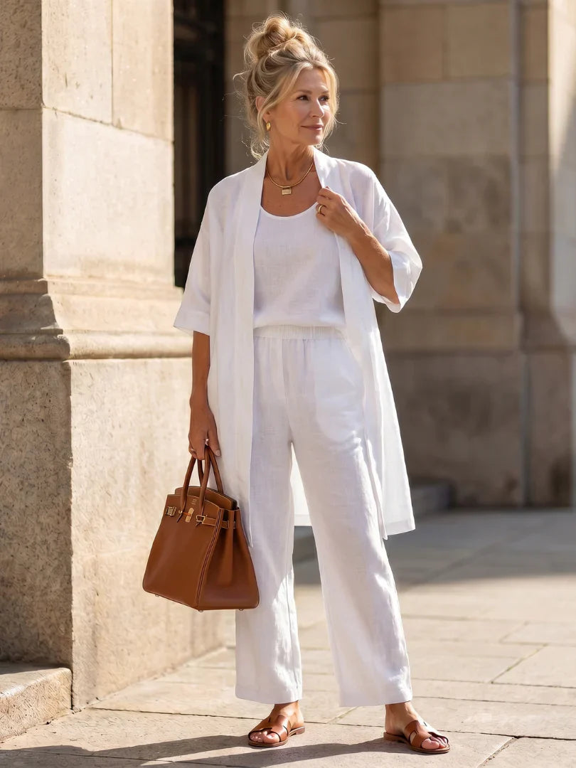 Beatrice | Lightweight Linen Set