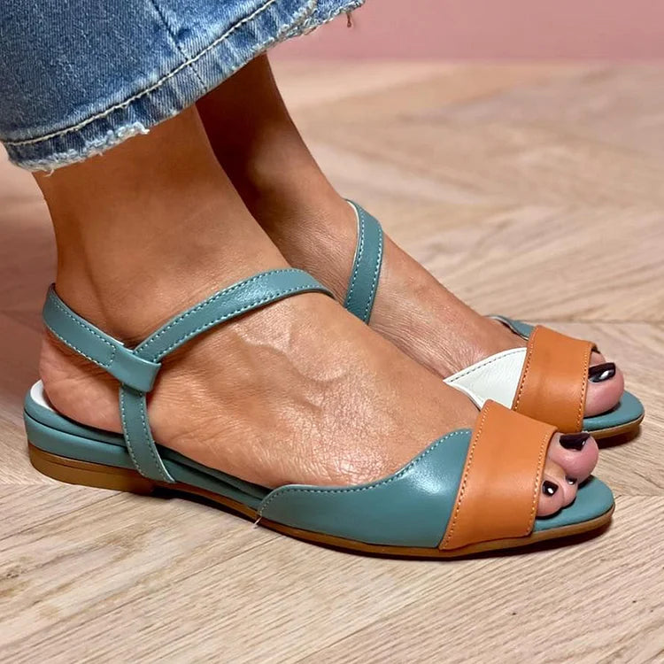 Solene | Colour Block Sandals