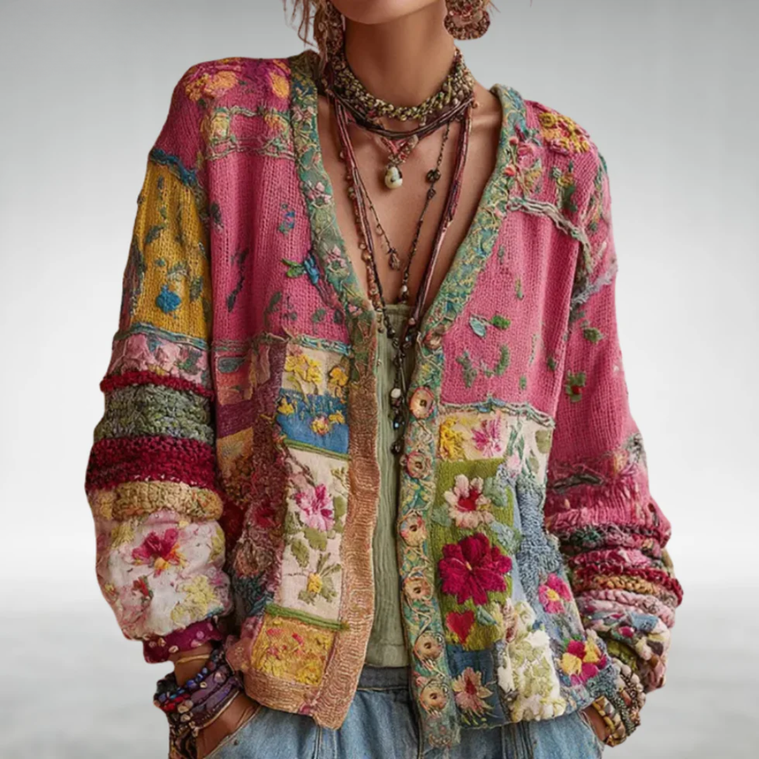 Grace — Boho Knit Jacket