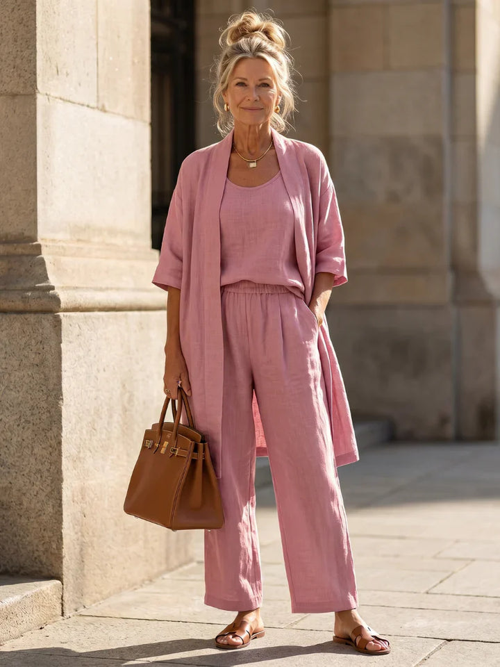 Beatrice | Lightweight Linen Set