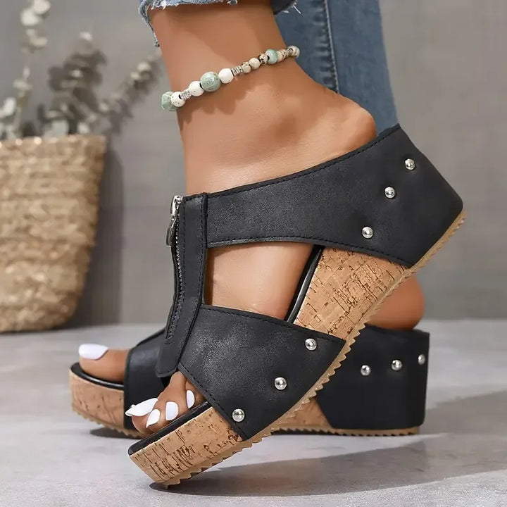 Vonda - Orthopaedic Wedge Sandal