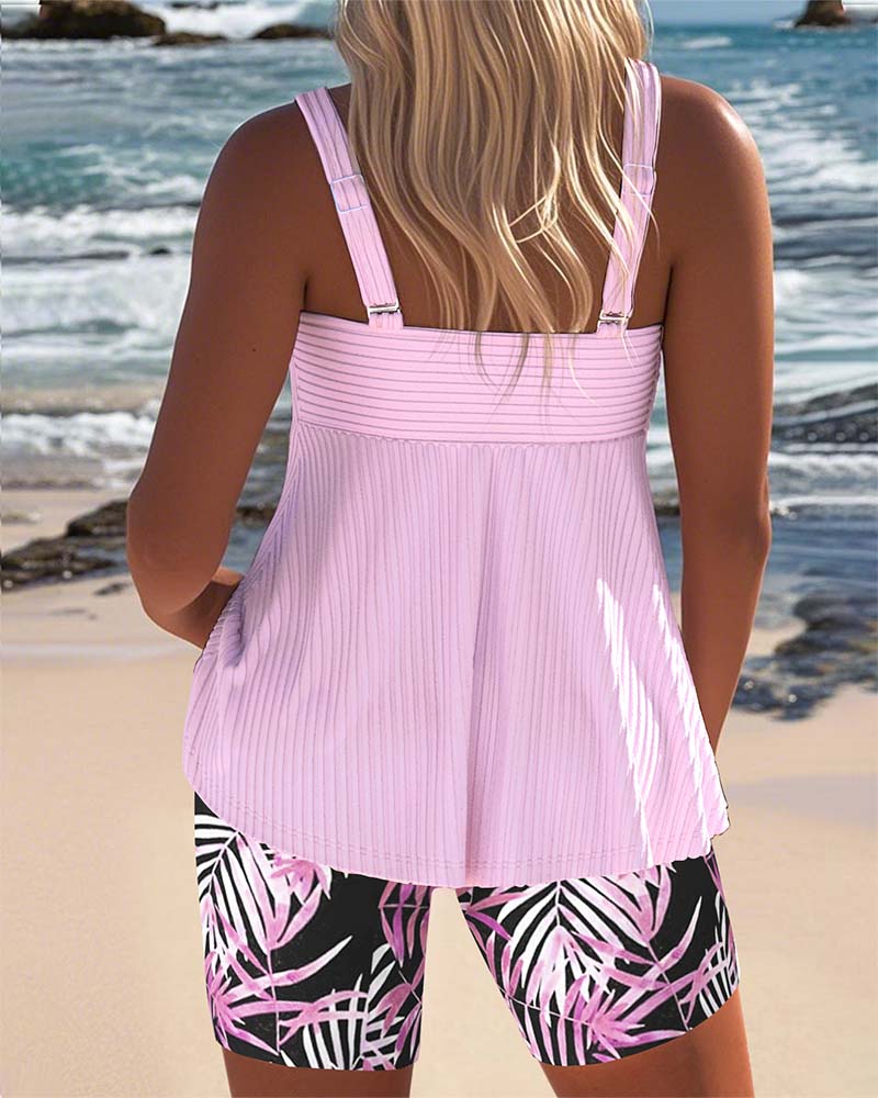 Beatrice Colourful Tankini Set