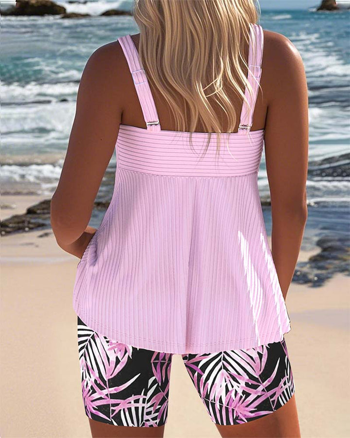 Beatrice Colourful Tankini Set