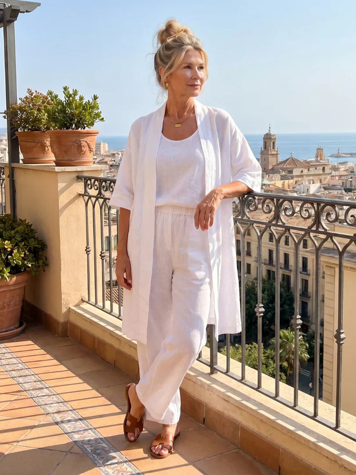 Beatrice | Lightweight Linen Set