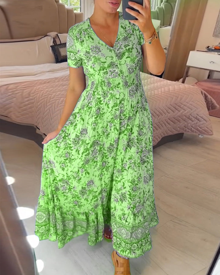 HARRIET – FLORAL MAXI DRESS