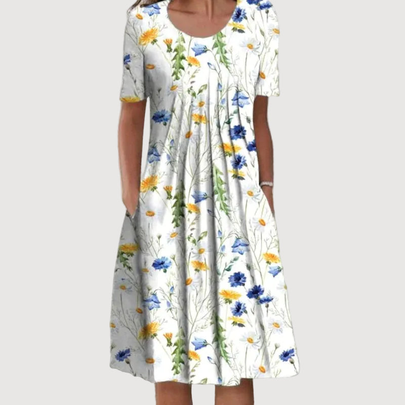 MABEL – FLORAL MIDI DRESS