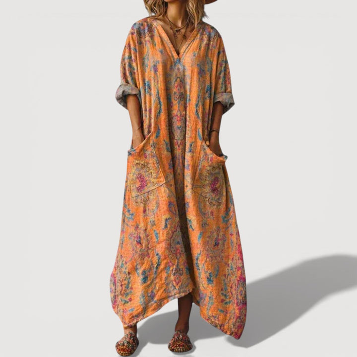 ARABELLA – BOHO MAXI DRESS