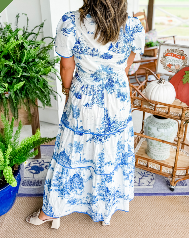 AUDREY – TIERED MAXI DRESS