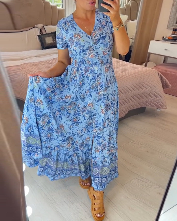 HARRIET – FLORAL MAXI DRESS