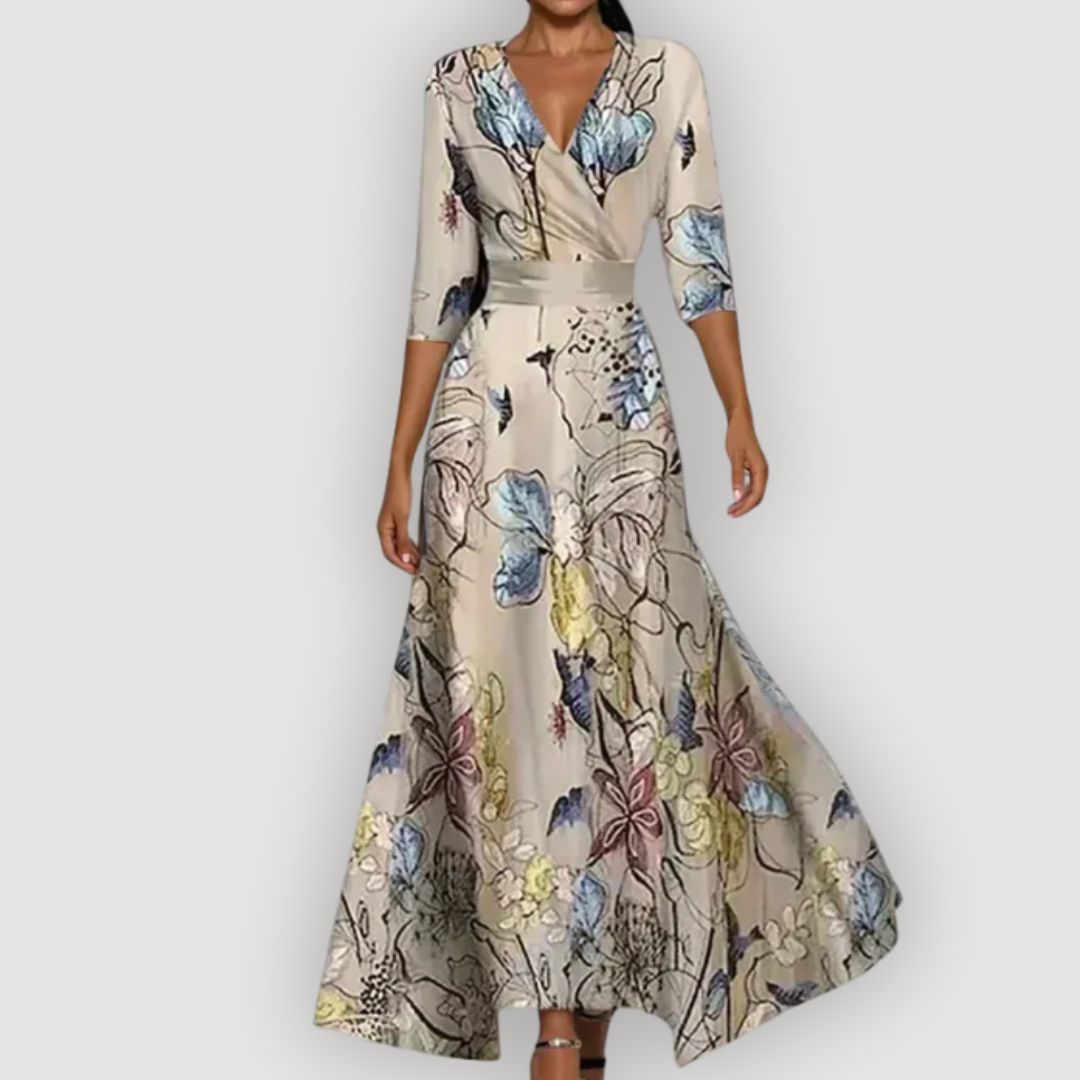 ELORA – FLORAL MAXI DRESS