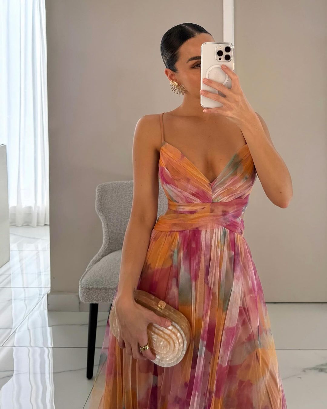 Camilla | Floral Maxi Dress for Effortless Elegance