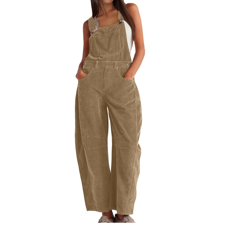 ROSALYN – Effortless Wide Leg Overalls Jumpsuit