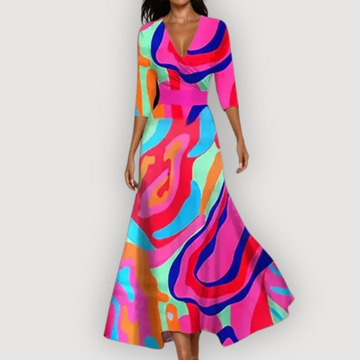 ELORA – FLORAL MAXI DRESS