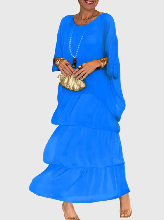 DIANE – FLOWING ELEGANT MAXI DRESS