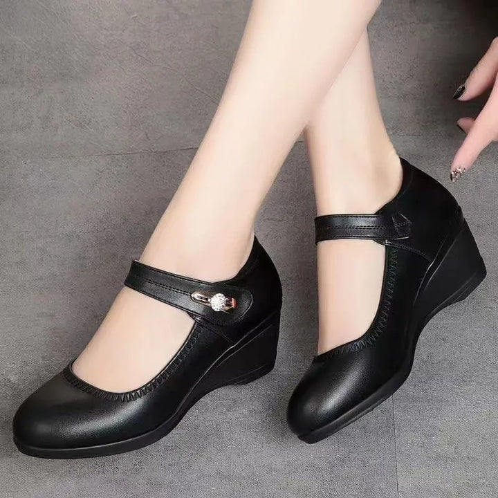 Roxanna | Elegant Comfort Shoes with Supportive Mid-Heel