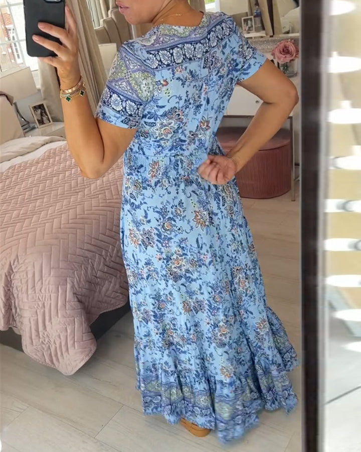 HARRIET – FLORAL MAXI DRESS