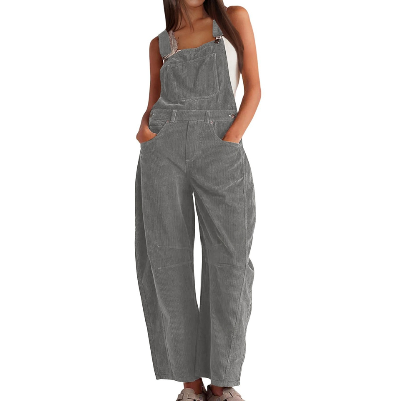 ROSALYN – Effortless Wide Leg Overalls Jumpsuit