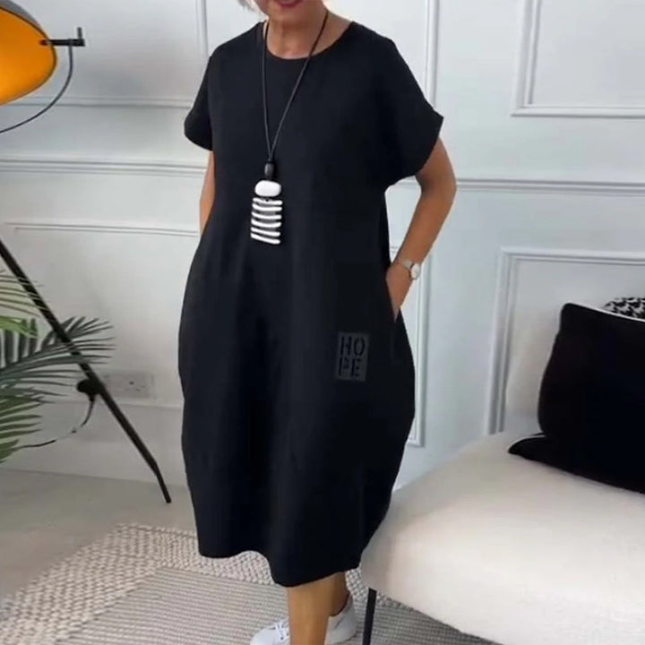 Nicola | Relaxed Pocket Midi Dress