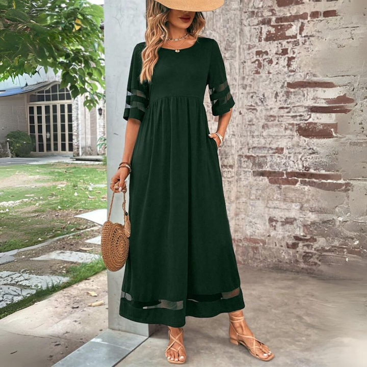 Laura – Flattering Tummy-Smoothing Midi Dress