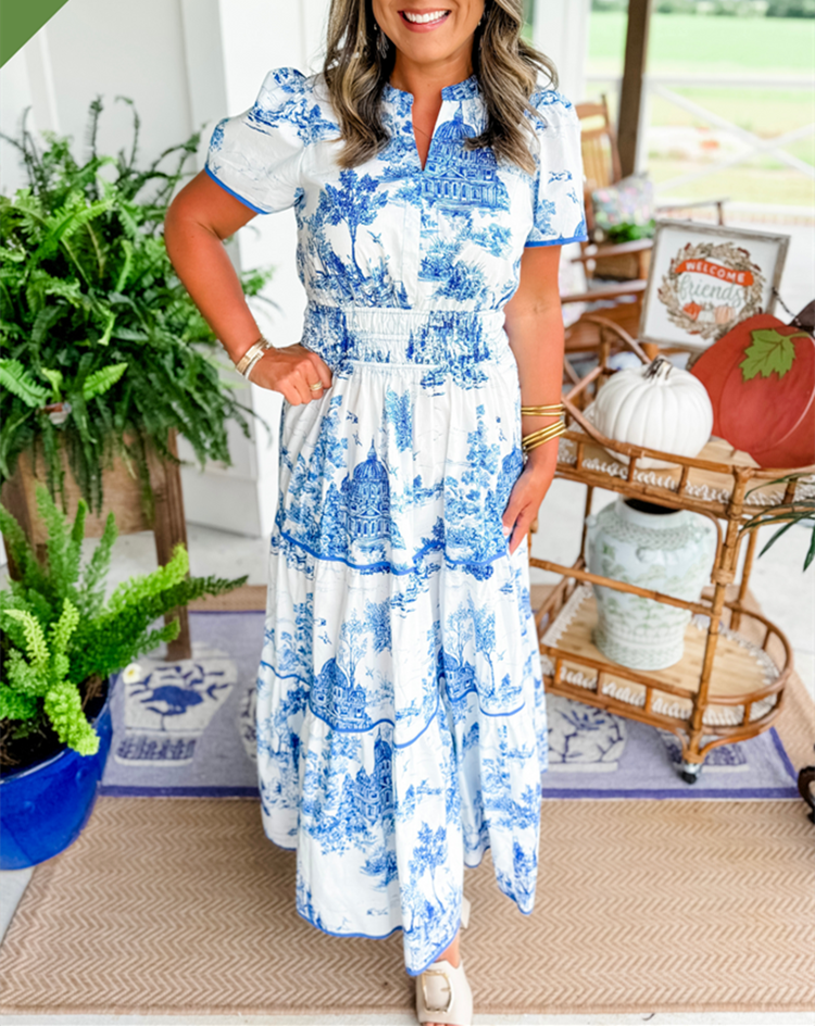 AUDREY – TIERED MAXI DRESS