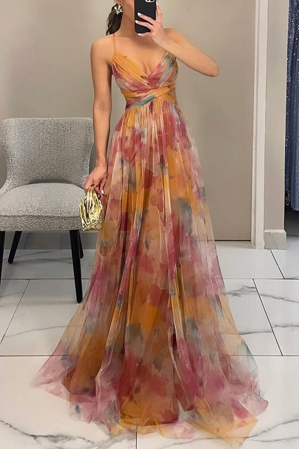 Camilla | Floral Maxi Dress for Effortless Elegance