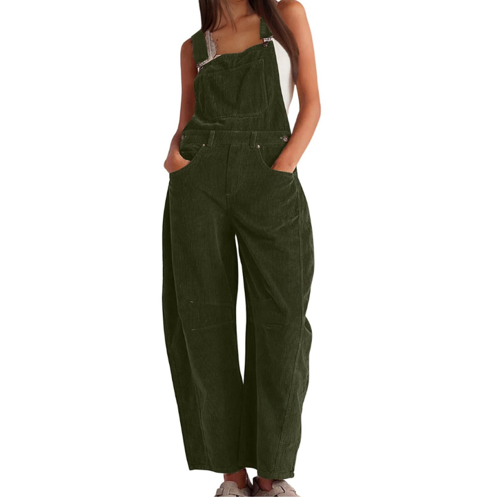 ROSALYN – Effortless Wide Leg Overalls Jumpsuit