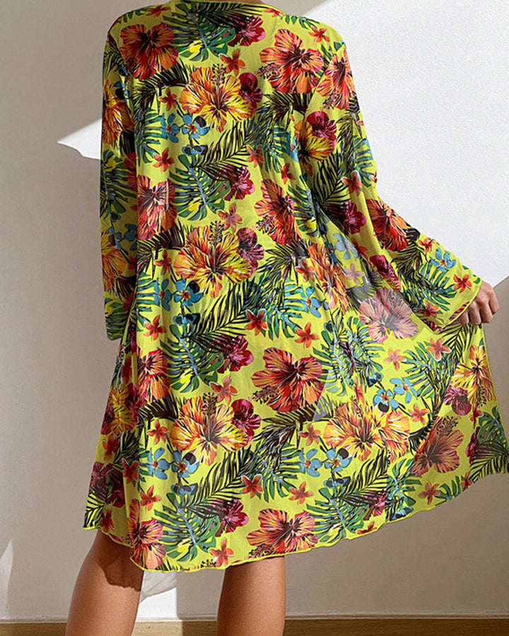 Beatrice - Bikini with Floral Skirt