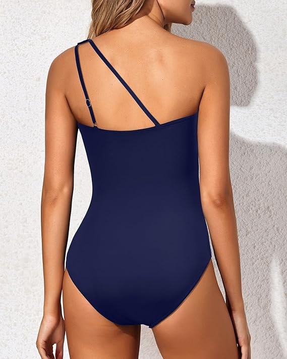 Margaret Flattering One-Shoulder Swimsuit