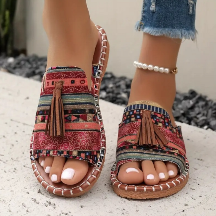 Serephina | Comfortable Flat Sandals