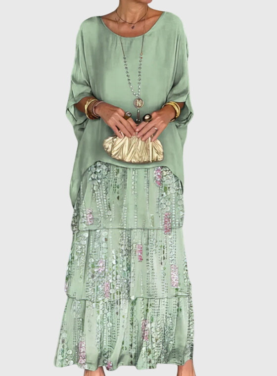 DIANE – FLOWING ELEGANT MAXI DRESS