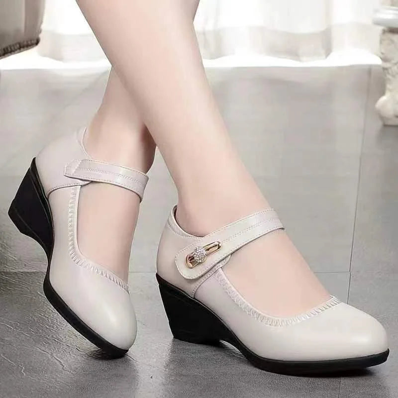 Roxanna | Elegant Comfort Shoes with Supportive Mid-Heel