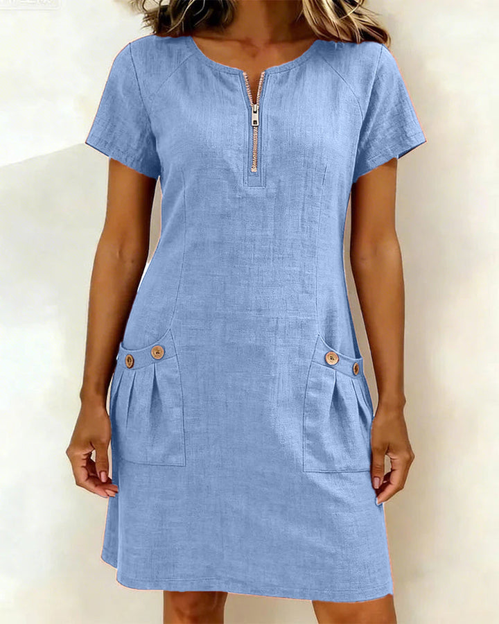 Lina Dress — Everyday Natural Elegance