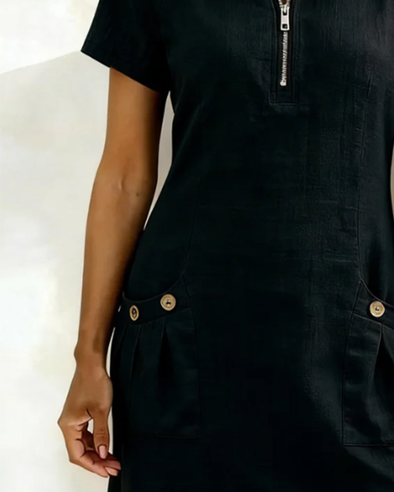 Lina Dress — Everyday Natural Elegance