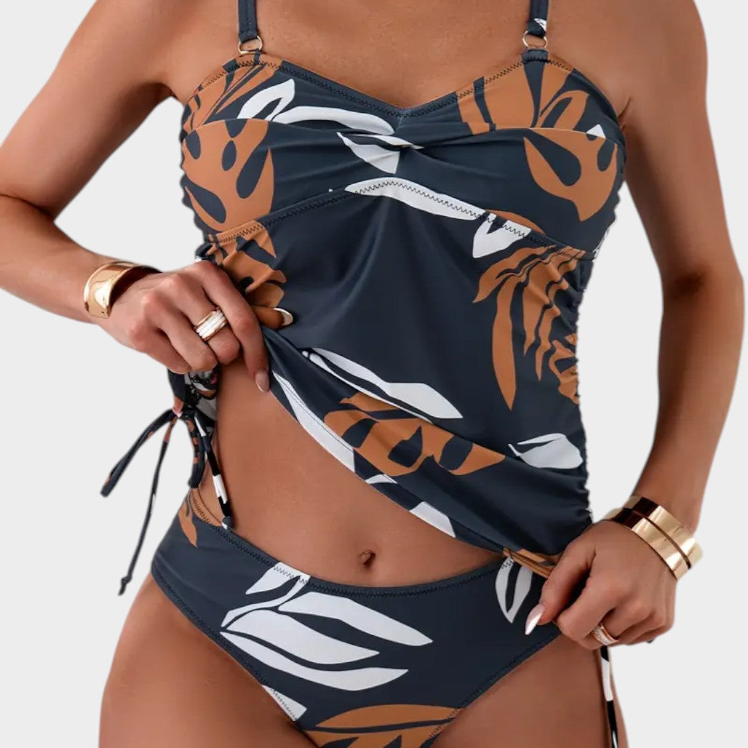 Orla — Tropical Leaf Print Bikini