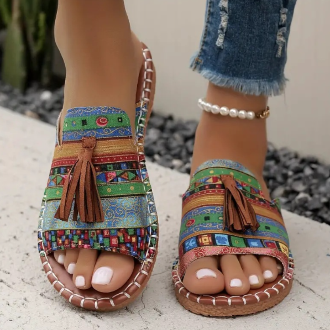 Serephina | Comfortable Flat Sandals