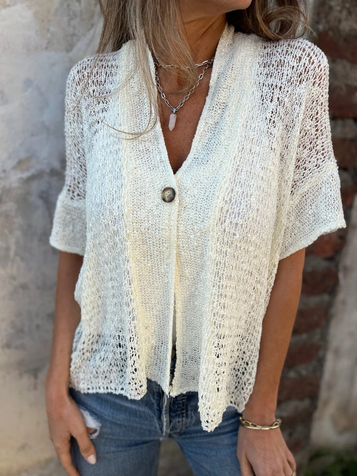 LOUISE – LIGHTWEIGHT KNIT CARDIGAN