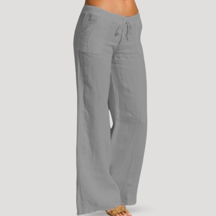 CLARA – RELAXED WIDE-LEG TROUSERS