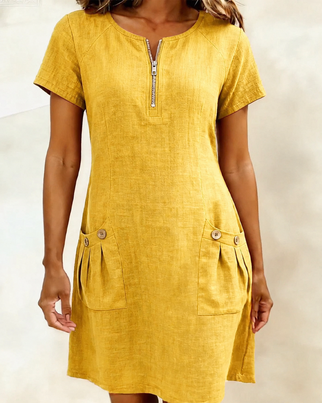 Lina Dress — Everyday Natural Elegance