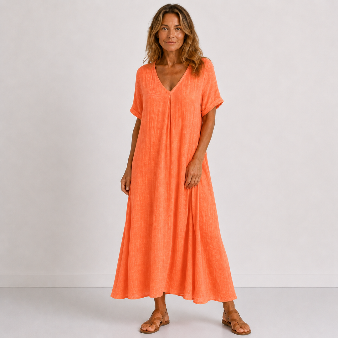 Isla flowy maxi dress in Grey - photo 7