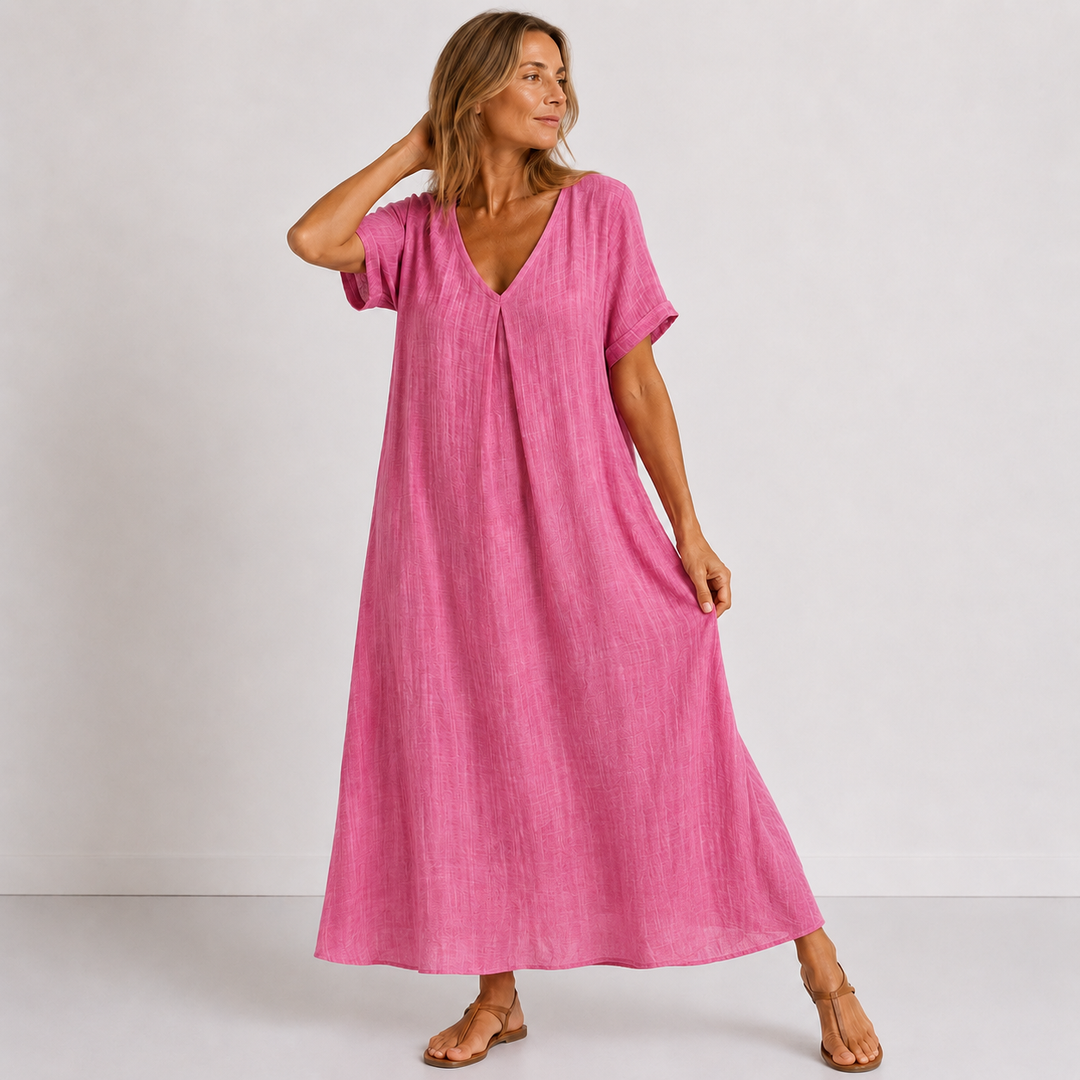 Isla flowy maxi dress in Grey - photo 11