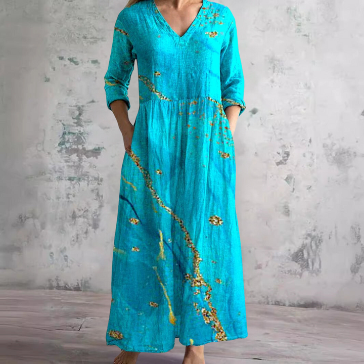 SYLVIA – FLORAL MAXI DRESS